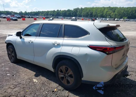 2023 Toyota Highlander Hybrid Xle Bronze from USA, damaged, VIN 5TDAARAH0PS524833